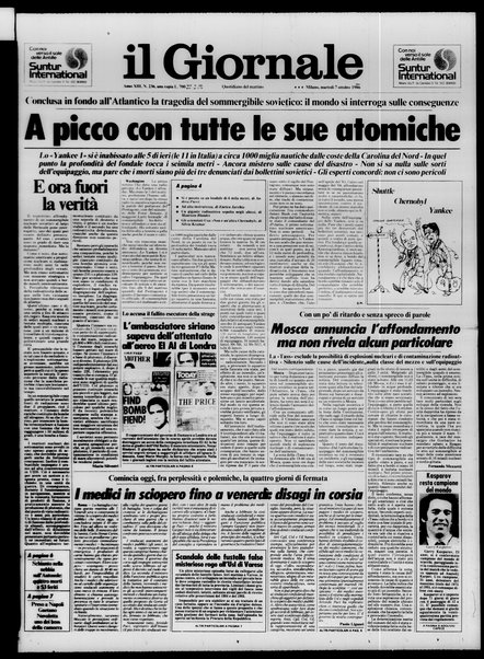 Il giornale : quotidiano del mattino